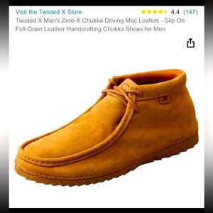 Men’s size 11 Chukka loafers. Brand new still in box